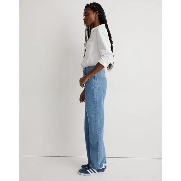 Madewell The Perfect Vintage Wide-Leg Jean in Harding Wash Size 29 NWOT - Picture 2 of 13